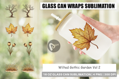 Wilted Garden Glass Can Product Image 1