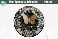 3D Butterfly Wind Spinner Sublimation Product Image 1