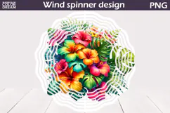 Tropical Flowers Clipart | Tropical Flowers Sublimation Product Image 4