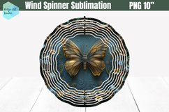 3D Butterfly Wind Spinner Sublimation Product Image 1