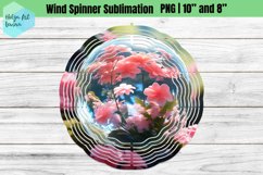 3D Flowers | Wind Spinner Sublimation Product Image 1