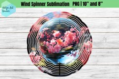 3D Flowers | Wind Spinner Sublimation Product Image 1