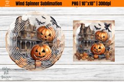 Wind Spinner Sublimation | Halloween PNG Product Image 1