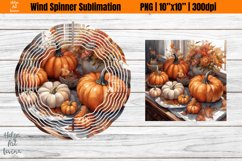 Wind Spinner Sublimation | Autumn PNG Product Image 1