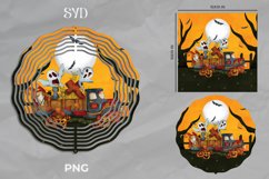 Halloween Truck Wind Spinner Sublimation Product Image 1