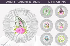 Easter Wind Spinner Bundle | Spring Sublimation Design Product Image 1