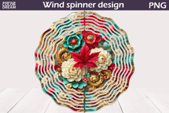 Canada Day Wind Spinner | Maple Leaf Wind Spinner Product Image 1