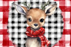 Christmas Plaid Deer Wind Spinner Product Image 3