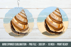 Seashell Wind Spinner | Wind Spinner Png Product Image 1