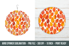 Fall Leaves Wind Spinner | Wind Spinner sublimation Product Image 1