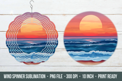 Sunset Wind Spinner | Wind Spinner Png Product Image 1