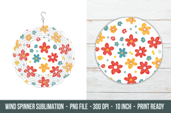 Cute Flower Wind Spinner | Wind Spinner Png Product Image 1