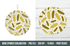 Pickle Wind Spinner | Wind Spinner sublimation Product Image 1