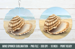 Seashell Wind Spinner | Wind Spinner Png Product Image 1