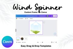 Wind Spinner Canva Frame Mockup Template Easy Drag and Drop6 Product Image 2