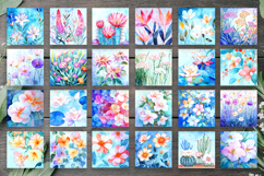 Wind Spinners Bundle | Watercolor Flowers Product Image 3
