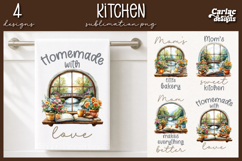 Window Kitchen Towel