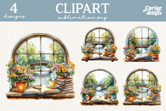 Window View Clipart PNG