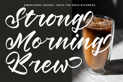 Winds Rolling - Bold Calligraphy Script Font Product Image 8