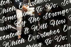 Winds Rolling - Bold Calligraphy Script Font Product Image 9