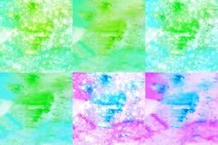 Windy Watercolor Digital Papers Glitter Background Product Image 4