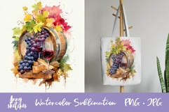 Wine Glasses and Wine Bottle PNG Sublimation. Wine Clipart Product Image 1