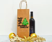 Christmas Wine Glass SVG, Funny Christmas SVG, Wine Quote Product Image 5