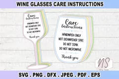 Wine glass care instructions printable, glass care cards, stemless wine glass care card, printable cards, cup care card, glass care instructions, cold cup care instructions, printable care instructions, printable wine glass care card