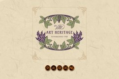 Wine Heritage Shield Vintage logo Product Image 5
