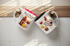 Wine Lover mug wrap printable sublimation design Product Image 3