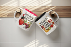 Wine Lover mug wrap printable sublimation design Product Image 3
