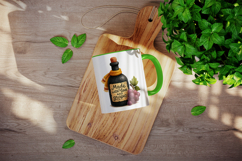 Wine Lover mug wrap printable sublimation design Product Image 4