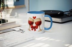 Wine Lover mug wrap printable sublimation design Product Image 5
