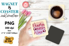 Mother&#039;s day magnet design/Mother&#039;s day coaster sublimation Product Image 1