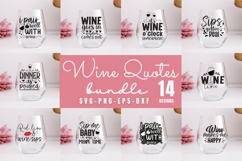 Wine Quotes SVG Bundle Product Image 1