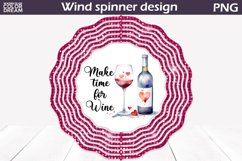 Wind Wind Spinner Sublimation | Valentines Day Wind Spinner Product Image 1