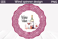 Wind Wind Spinner Sublimation | Valentines Day Wind Spinner Product Image 1