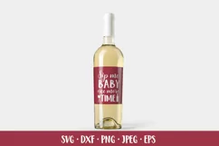 Sip me baby one more time. Funny wine quote SVG. Bar sign Product Image 2