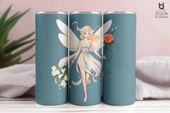 Winged Flower Fairy 3D Tumbler Sublimation Bundle Product Image 4