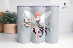 Winged Flower Fairy 3D Tumbler Sublimation Bundle Product Image 7