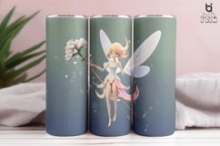 Winged Flower Fairy 3D Tumbler Sublimation Bundle Product Image 8
