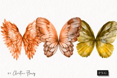 Watercolor Fall Wings | Fall PNG Product Image 1