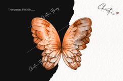 Watercolor Fall Wings | Fall PNG Product Image 2