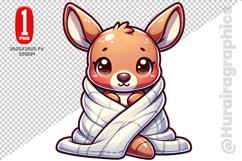 Winter Animal Clipart - PNG File Product Image 1