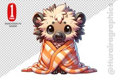 Winter Animal Clipart - PNG File Product Image 1