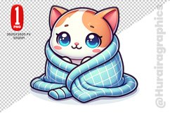 Winter Animal Clipart - PNG File Product Image 1