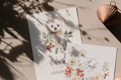 Christmas DIY Florals, Festive Watercolor Holiday Elements Product Image 2