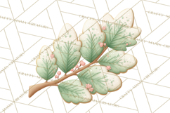 Gingerbread Winter Bakery Clip Art PNG Graphics Product Image 2