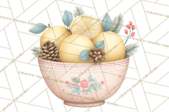 Gingerbread Winter Bakery Clip Art PNG Graphics Product Image 3