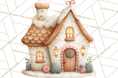 Gingerbread Winter Bakery Clip Art PNG Graphics Product Image 2